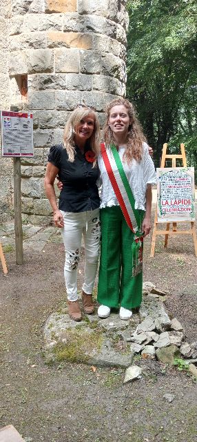 Serena Raggi durante un evento istituzionale