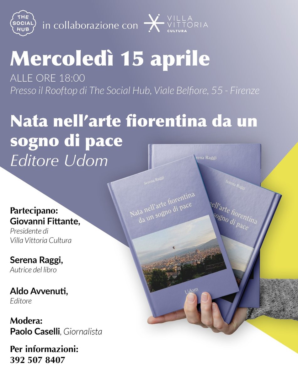 Presentazione di “Nata nell’arte fiorentina da un sogno di pace”